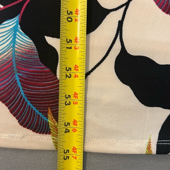 🌴NWT “Rachel Roy” White Vine Print Maxi Sundress w/ Waist Cutouts Size XL - Picture 17 of 17